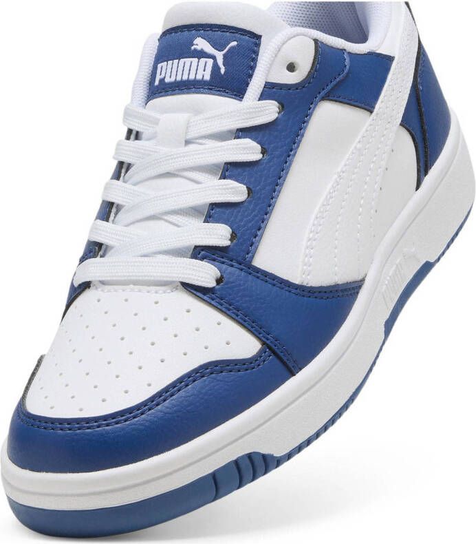 Puma Rebound V6 Low sneakers blauw wit