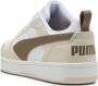 PUMA Rebound v6 Low Unisex Sneakers White-Totally Taupe-Alpine Snow - Thumbnail 3