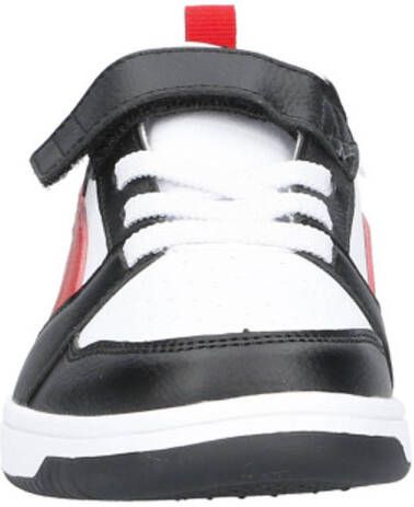 Puma Rebound v6 Low sneakers wit rood zwart