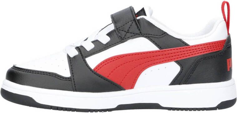 Puma Rebound V6 Lo AC+ PS sneakers wit rood zwart