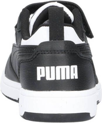 Puma Rebound v6 Low sneakers wit zwart