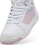 PUMA Rebound V6 Mid Blurry Dreams Jr Sneakers White-Rose Mauve-Cool Weather - Thumbnail 4