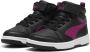 PUMA Rebound V6 Mid WTR AC+ PS Unisex Sneakers Black-Magenta Gleam- White - Thumbnail 5