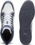 Puma Rebound v6 sneakers wit zwart kobaltblauw - Thumbnail 4