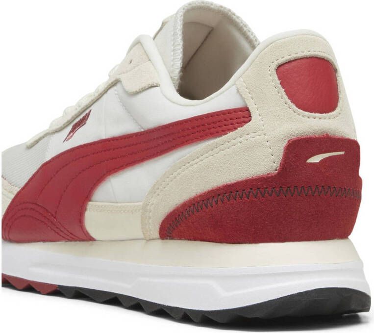 Puma Road Rider Sd sneakers lichtgrijs rood