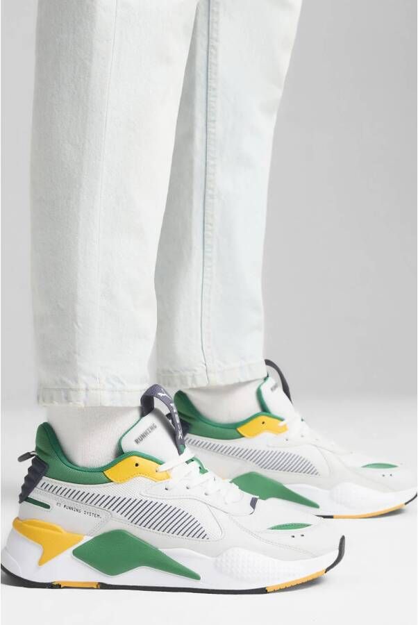 Puma RS-X Geek sneakers wit groen geel