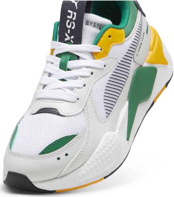 Puma RS-X Geek sneakers wit groen geel