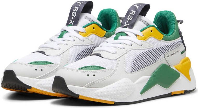 Puma RS-X Geek sneakers wit groen geel