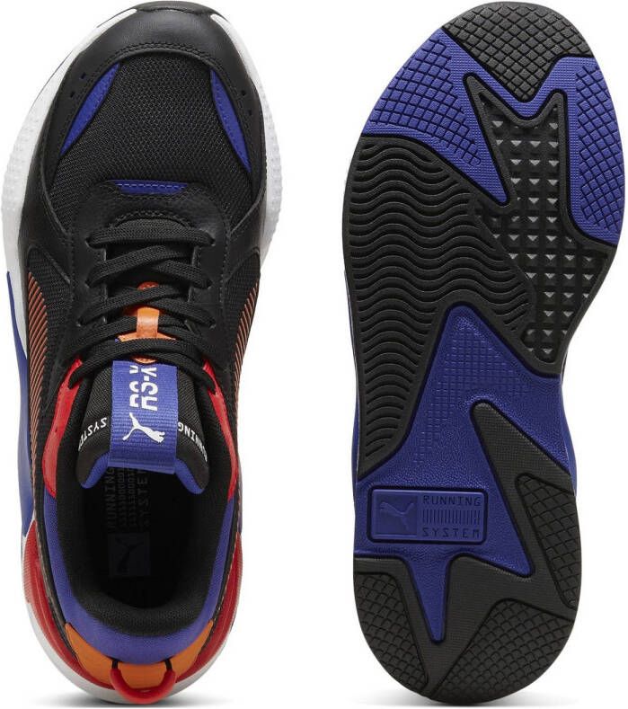 Puma RS-X Geek sneakers zwart kobaltblauw rood