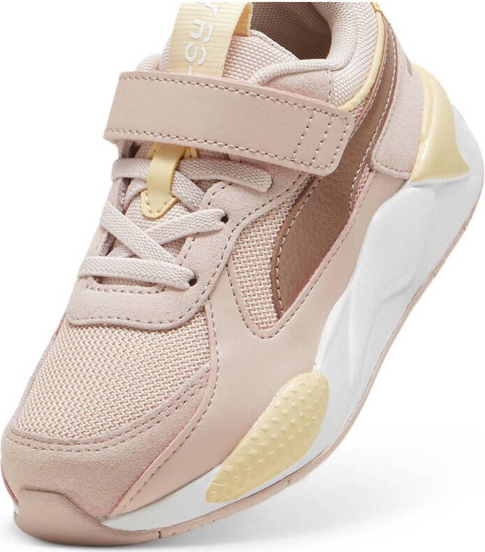 Puma RS-X Metallic sneakers roze geel wit