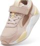 Puma RS-X Metallic sneakers roze geel wit Jongens Meisjes Suede 33 - Thumbnail 5