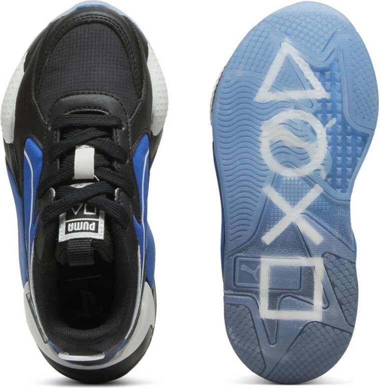 Puma RS-X Playstation sneakers zwart kobaltblauw wit