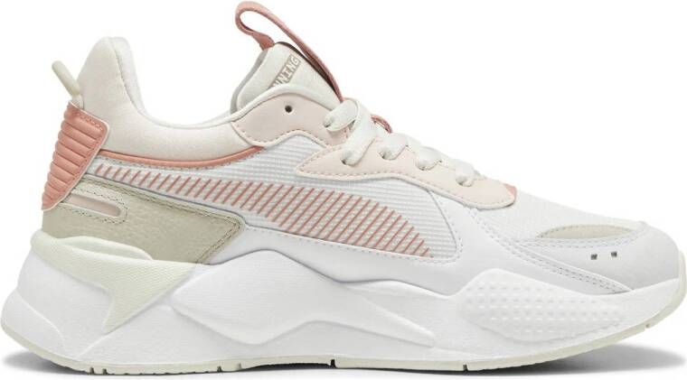 Puma RS-X Soft sneakers wit koraalrood