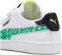 Puma Smash 3.0 L Masked Hero V sneakers wit groen geel Leer 29 - Thumbnail 3