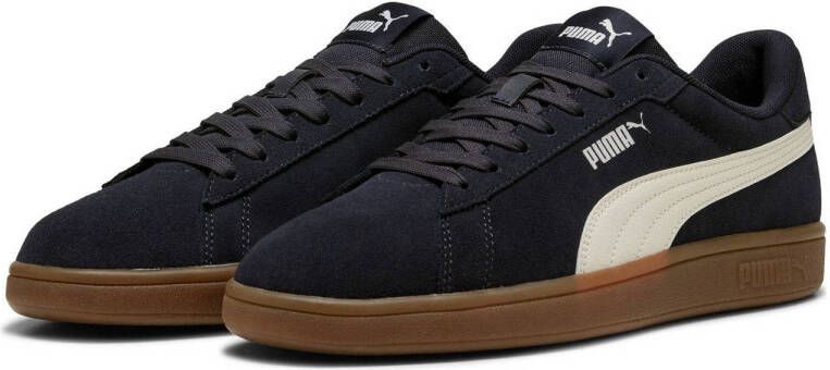 Puma Smash 3.0 sneakers donkerblauw ecru