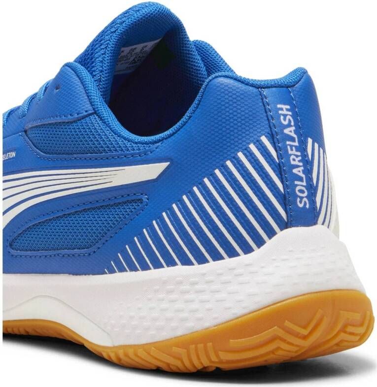 Puma Solarflash III senior zaalvoetbalschoenen kobaltblauw wit