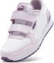 Puma ST Runner V3 V sneakers wit lila paars Jongens Meisjes Mesh 28 - Thumbnail 5