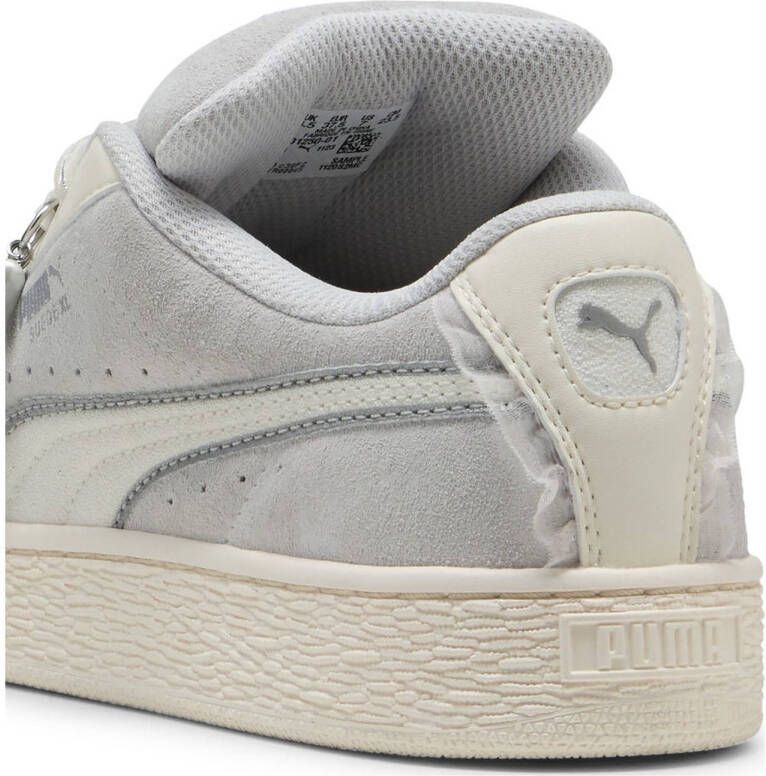 Puma Suede XL Glam Athletics Wns sneakers grijs lichtgrijs