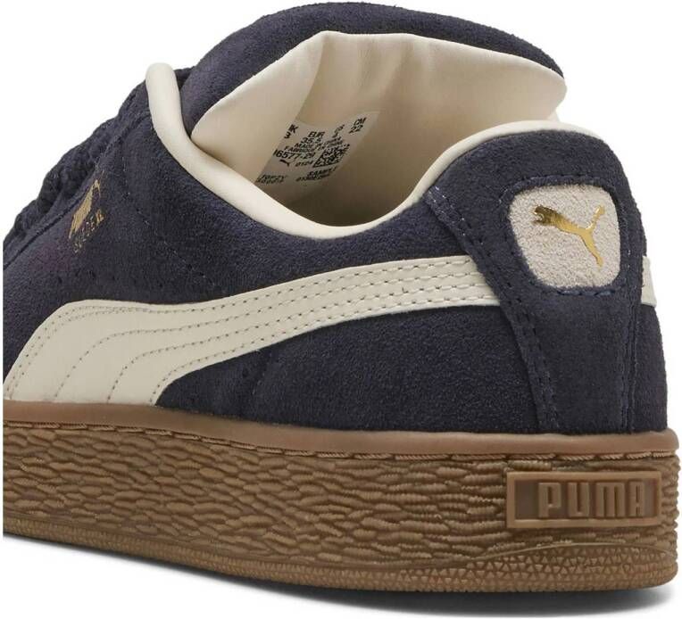 Puma Suede XL Jr sneakers donkerblauw ecru