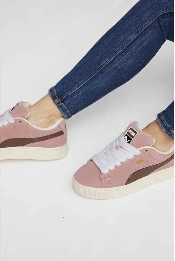 Puma Suede XL sneakers oudroze bruin