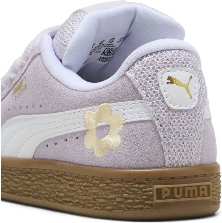 Puma Suede XL Summer Feels sneakers lila wit