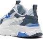 PUMA Trinity Lite Jr Unisex Sneakers Frosted Dew- White-Gray Skies-Hyperlink Blue - Thumbnail 6