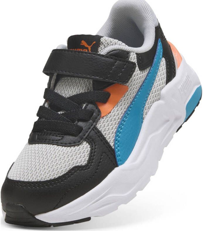 Puma Trinity Lite sneakers lichtgrijs blauw zwart