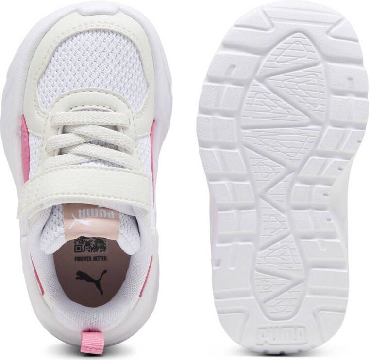 Puma Trinity Lite sneakers wit roze ecru