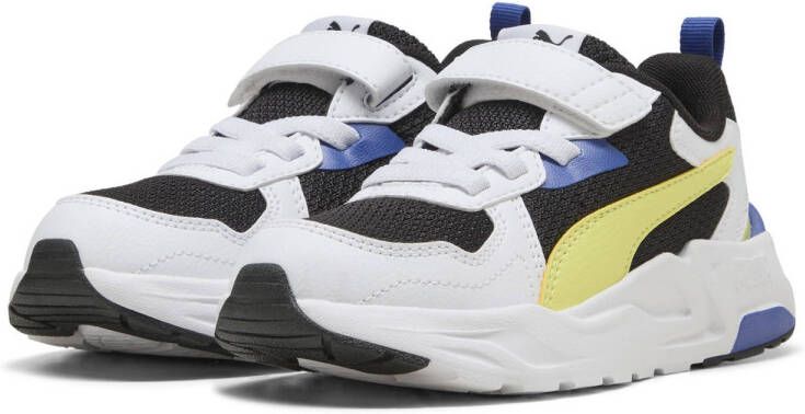 Puma Trinity Lite sneakers wit zwart geel