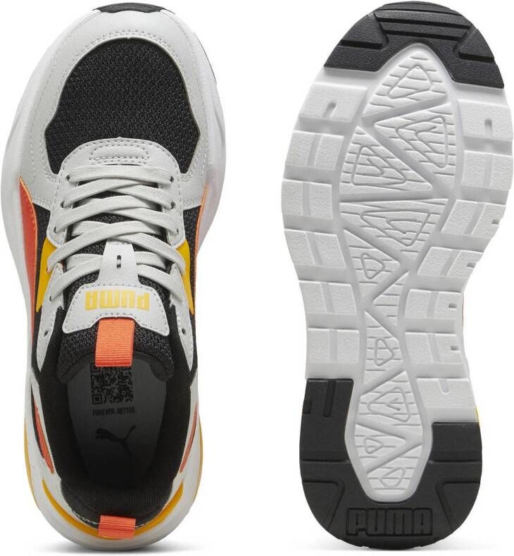 Puma Trinity Lite sneakers wit zwart rood geel