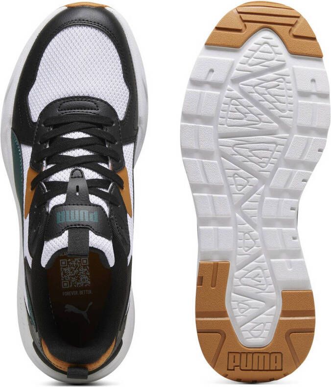 Puma Trinity Lite sneakers zwart donkergroen lichtbruin