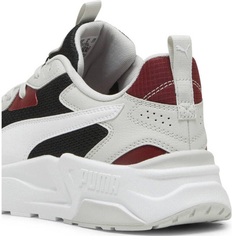 Puma Trinity Lite sneakers zwart wit rood