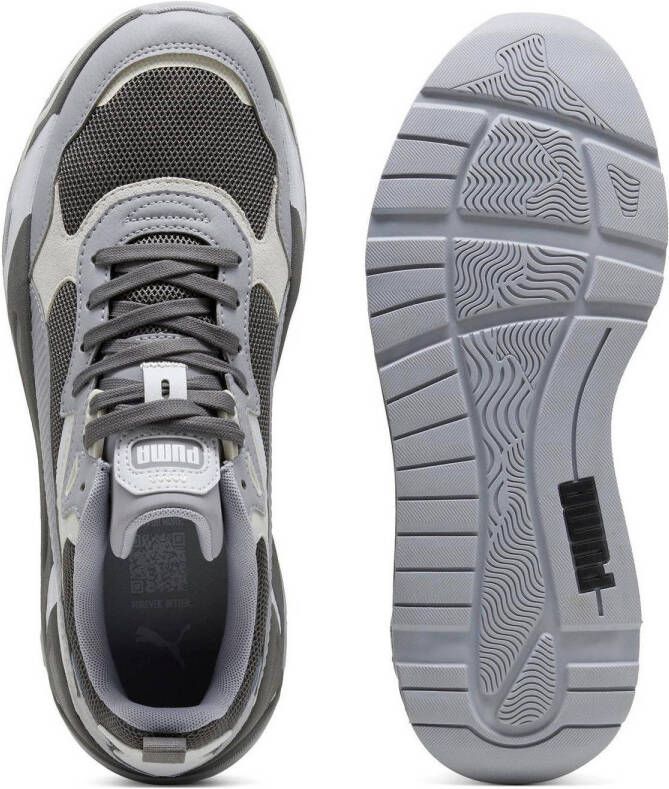 Puma Trinity sneakers antraciet lichtgrijs zilver