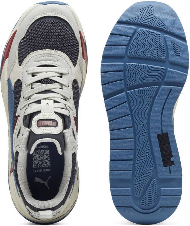 Puma Trinity sneakers lichtgrijs antraciet blauw