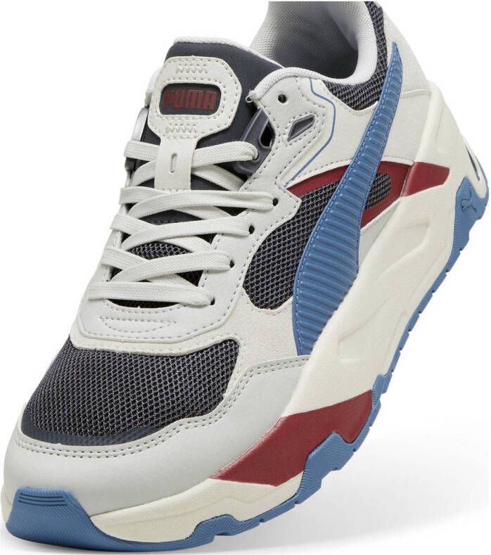 Puma Trinity sneakers lichtgrijs antraciet blauw