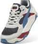 PUMA Trinity Sneakers Blue Horizon-Strong Gray-Glacial Gray-Intense Red - Thumbnail 4