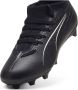 Puma ULTRA 5 MATCH FG AG Jr Junior voetbalschoenen zwart wit - Thumbnail 5