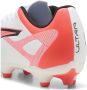 Puma ULTRA 5 PLAY FG AG Senior voetbalschoenen wit zwart rood - Thumbnail 4