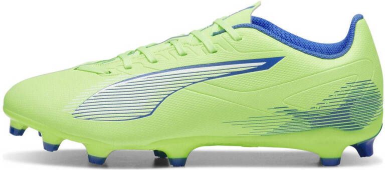 Puma Ultra 5 Play senior voetbalschoenen geel wit blauw