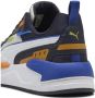 Puma X-Ray 3 sneakers grijs wit blauw lichtgroen - Thumbnail 3