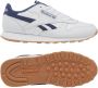 Reebok Classics Leather sneakers wit donkerblauw Leer Effen 36.5 - Thumbnail 5