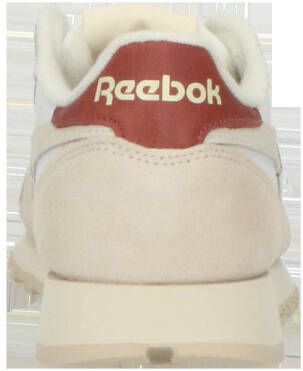 Reebok Classics Classic Leather sneakers wit ecru roze