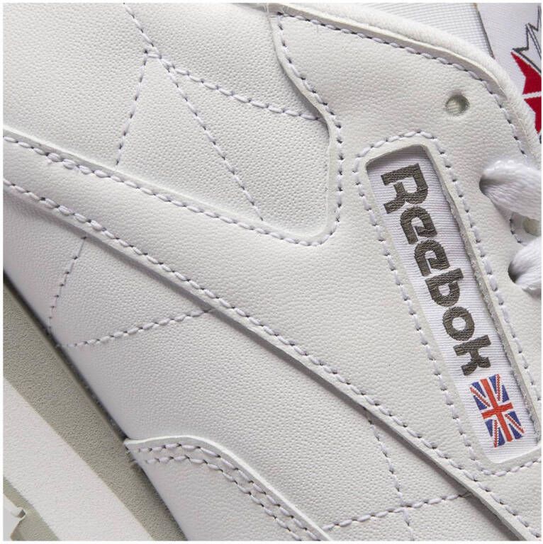 Reebok Classics Classic Leather sneakers wit lichtgrijs