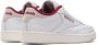 Reebok Classics Club C 85 sneakers wit donkerrood - Thumbnail 2