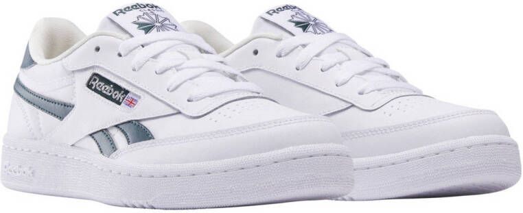 Reebok Classics Club C Revenge sneakers wit groen