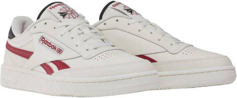 Reebok Classics Club C Revenge sneakers wit zwart rood