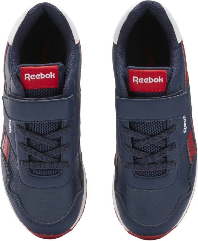 Reebok Classics Royal Clean Jogger sneakers donkerblauw rood