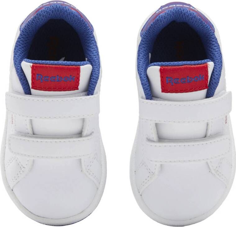 Reebok Classics Royal Complete Clean 2.0 sneakers wit kobaltblauw rood