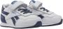 Reebok Classics Royal Prime Jog 3.0 sneakers wit donkerblauw Imitatieleer 23.5 - Thumbnail 5