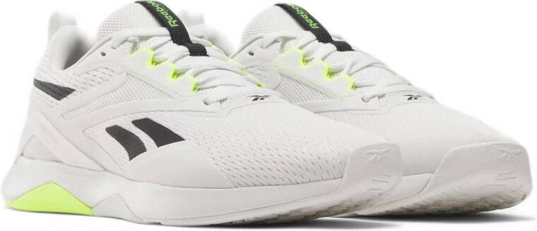 Reebok Training Nanoflex TR 2 fitness schoenen lichtgrijs zwart geel